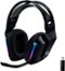Logitech - G733 LIGHTSPEED Wireless Over-the-Ear Gaming Headset for PS4, Windows - Black-Front_Standard