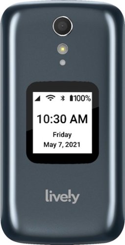 Lively Jitterbug Flip2 Cell Phone for Seniors - Gray
