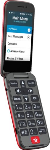 Lively® Lively - Jitterbug Flip2 Cell Phone for Seniors - Red HOW TO BUY