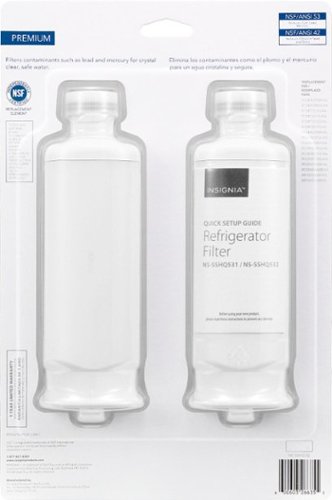 Insignia™ - NSF 42/53 Water Filter Replacement for Samsung HAF-QIN (2 Pack) - White-Alt_View_Standard_15 