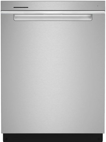 "Whirlpool - 24"" Top Control Built-In Stainless Steel Tub Dishwasher with 3rd Rack, FingerPrint Resistant, and 47 dBA - Stainless Steel"