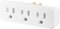 Insignia™ - 3-Plug Outlet Extender - White-Front_Standard 