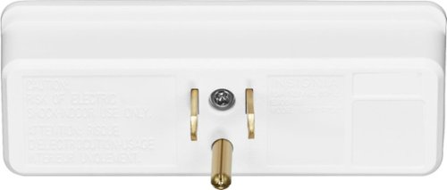 Insignia™ 3-Plug Outlet Extender - White HOW TO BUY