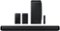 Samsung - 9.1.4-Channel Soundbar with Wireless Subwoofer and Dolby Atmos/DTS:X - Black-Front_Standard 