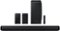 Samsung - 9.1.4-Channel Soundbar with Wireless Subwoofer and Dolby Atmos/DTS:X - Black-Front_Standard