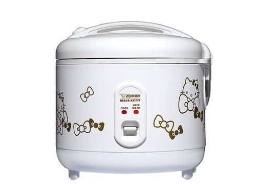 

Zojirushi - x Hello Kitty 5.5 Cup Automatic Rice Cooker & Warmer - White