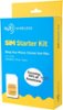 H2O Wireless - Smart SIM Starter Kit 3-in-1 SIM Card for Unlocked Phones - Yellow-Front_Standard