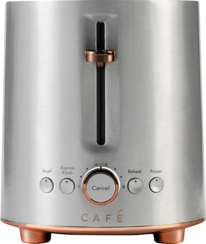 Café - Specialty 2-Slice Toaster - Stainless Steel