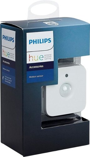 Philips - Geek Squad Certified Refurbished Hue Motion Sensor - White
