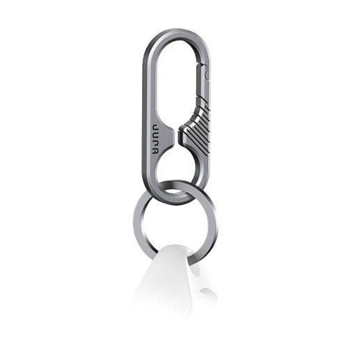 Jura - Carabiner with Anchor for Apple AirPods and AirPods Pro - Titanium