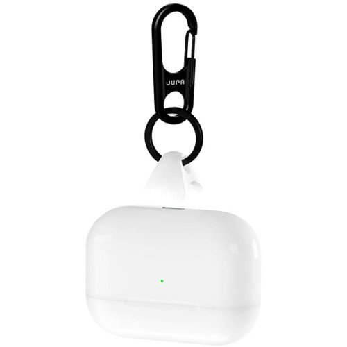 JURA Carabiner with Anchor for Apple AirPods, AirPods Pro, and AirPods 2nd and 3rd Generation (Lighting Charging Case) - Black GLOBAL SHIPPING