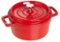 Staub - Cast Iron 9-qt Round Cocotte - Cherry-Angle_Standard