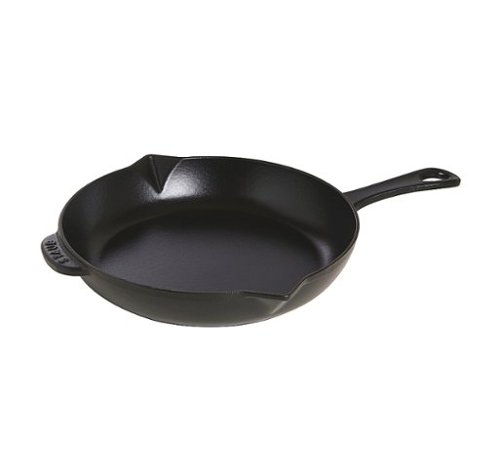Staub - Cast Iron 10-inch Fry Pan - Black Matte