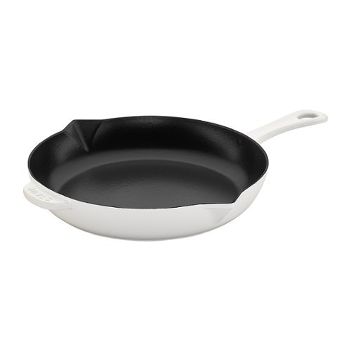 Staub - Cast Iron 10-inch Fry Pan - White-Angle_Standard 