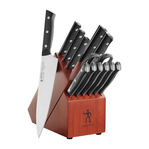 Henckels Everedge Dynamic 14-pc Knife Block Set - Brown