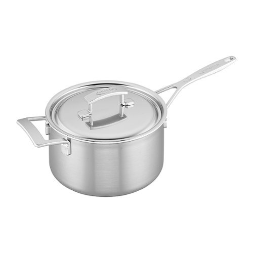 Demeyere - Industry 5-Ply 4-qt Stainless Steel Saucepan - Silver