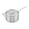 Demeyere - Industry 5-Ply 4-qt Stainless Steel Saucepan - Silver-Angle_Standard