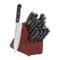 Henckels - Solution 18-pc Knife Block Set - Brown-Angle_Standard