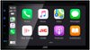 JVC - 6.8" - AndroidAuto/Carplay Built-In Bluetooth - In Dash CD/DVD/DM Receiver - Black-Front_Standard