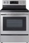 Insignia™ - 4.8 Cu. Ft. Freestanding Electric Convection Range with Steam Cleaning - Stainless Steel-Front_Standard