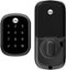 Yale - Assure Smart Lock Wi-Fi Replacement Deadbolt with App/Keypad/Key Access - Black Suede-Front_Standard