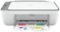 HP - DeskJet 2725 Wireless All-In-One Instant Ink Ready Inkjet Printer - White-Front_Standard