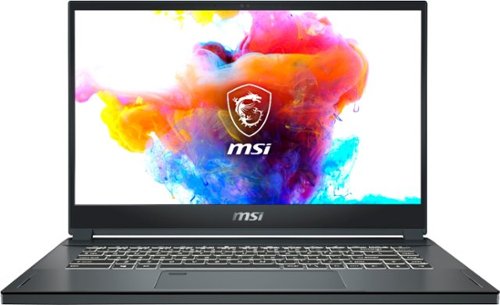 MSI - Creator15 15.6" Gaming Laptop - Intel Core i7 - 16GB Memory - NVIDIA GeForce RTX 2060 - 512GBSolid State Drive - Space Gray with Silver Diamond cut
