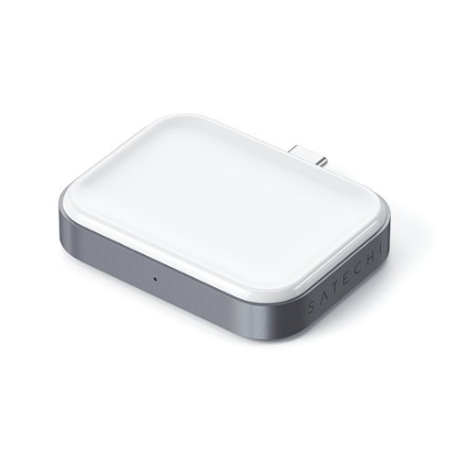 Satechi USB-C Wireless Charging Dock for AirPods - Gray/White HOW TO BUY