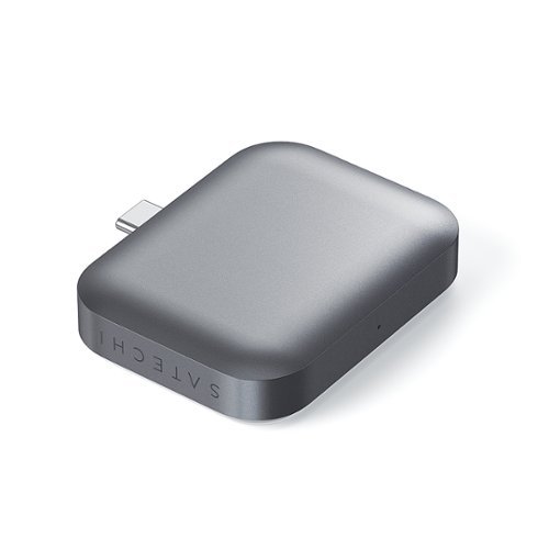 Satechi USB-C Wireless Charging Dock for AirPods - Gray/White BUY IN SINGAPORE