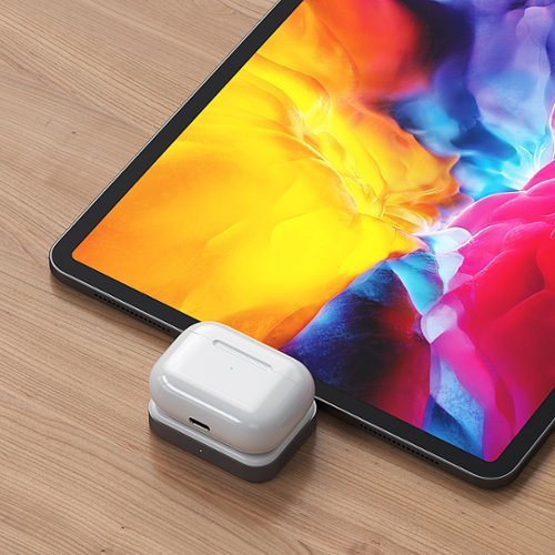 Satechi USB-C Wireless Charging Dock for AirPods - Gray/White BUY IN FRANCE