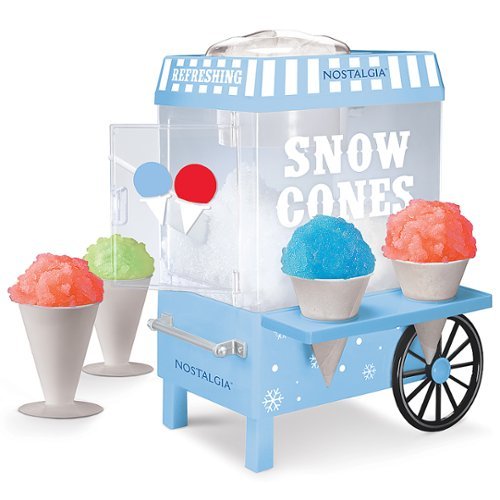 Nostalgia - SCM525BL Vintage Snow Cone Maker - Blue