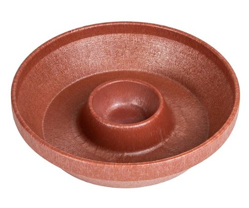 Image of Taco Tuesday - TTTCSB10BR Tortilla Chip & Salsa Bowl - Brown