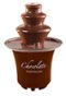 Nostalgia - CFF3BR 3-Tier 1/2-Pound Chocolate Fondue Fountain - Brown-Angle_Standard