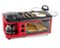 Nostalgia - BST3RR Retro 3-in-1 Family Size Breakfast Station - Retro Red-Angle_Standard