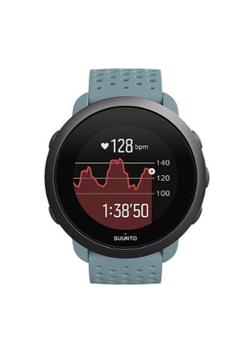 SUUNTO - 3 Heart Rate/Sleep Tracking Sports watch - Moss Grey