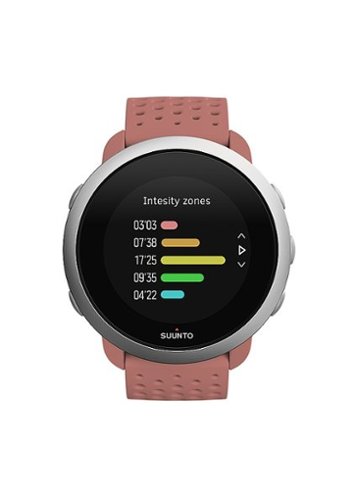 SUUNTO - 3 Heart Rate/Sleep Tracking Sports watch - Granite Red