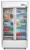 Premium Levella - 18.0 cu. ft. 2-Door Commercial Merchandiser Refrigerator Glass-Door Beverage Display Cooler - Silver-Front_Standard 