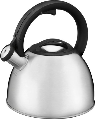 Cuisinart - Tastefully Revitalize 2 Qt Tea Kettle - Stainless/Black-Angle_Standard 