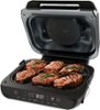Ninja - Foodi Smart XL 6-in-1 Indoor Grill with 4-qt Air Fryer, Roast, Bake, Broil, & Dehydrate - Black-Left_Standard