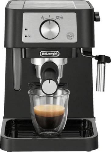 【超美品】DeLonghi エスプレッソマシン EC260.BK ブラック Stilosa Espresso Machine EC260BK | De'Longhi US