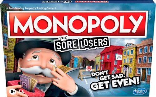 Hasbro Gaming - Monopoly For Sore Losers