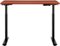 Insignia™ - Adjustable Standing Desk with Electronic Control - 47.2" - Mahogany-Front_Standard