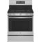 GE Profile - 5.6 Cu. Ft. Freestanding Smart Gas True Convection Range with Hot Air Fry - Stainless Steel-Front_Standard