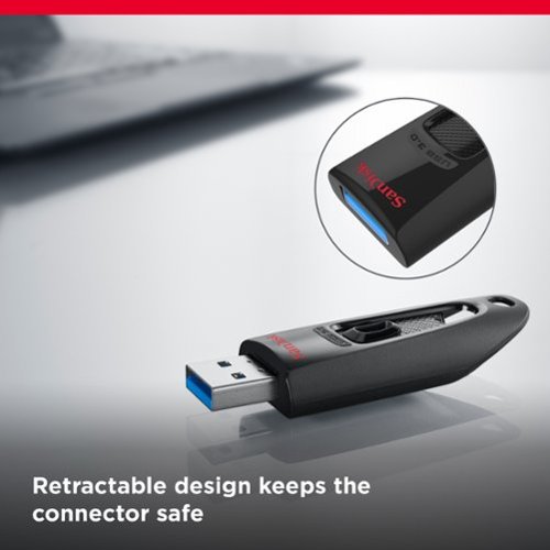 SanDisk Ultra Dual Drive Go 128GB USB Type-A/USB Type-C Flash Drive - Black BUY IN UK