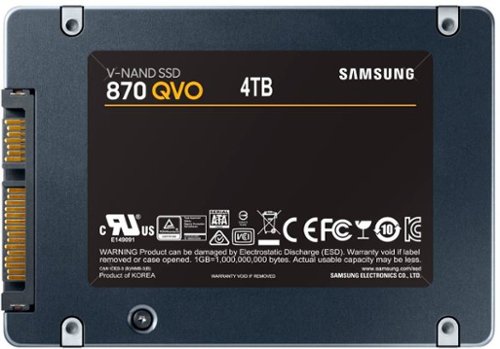 [新品] 870 QVO 4TB サムスン MZ-77Q4T0B/IT 2.5 Samsung 870 QVO 4TB Internal SSD SATA MZ-77Q4T0B/AM - Best Buy