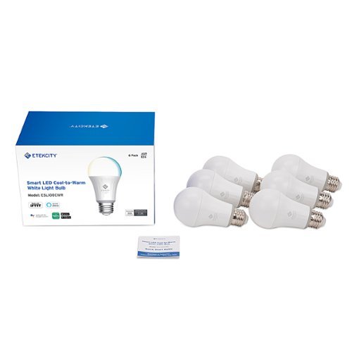 Etekcity - Smart LED Light Bulb (6-Pack) - Cool White-Alt_View_Standard_15 