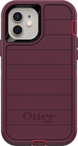 OtterBox - Defender Series Pro for Apple® iPhone® 12 and iPhone 12 Pro - Berry Potion