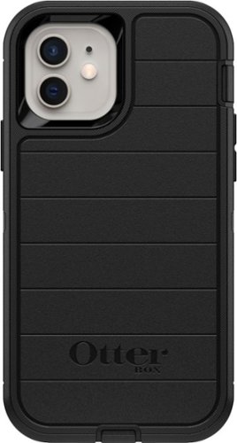 OtterBox - Defender Series Pro for Apple® iPhone® 12 and iPhone 12 Pro - Black
