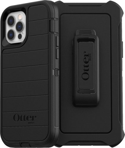 OtterBox Defender Series Pro for Apple iPhone 12 and iPhone 12 Pro - Black SHOP ONLINE