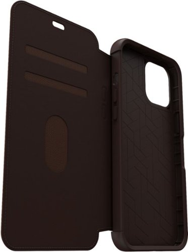 OtterBox Strada Series for Apple iPhone 12 Pro Max - Espresso Brown GLOBAL SHIPPING